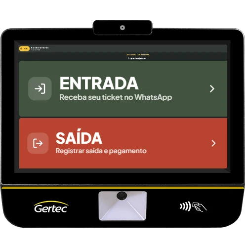 Gertec SK100 com Auto Atendimento PARKIA